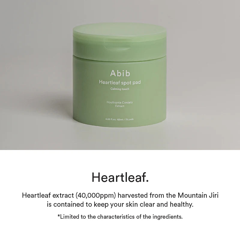 Abib Heartleaf spot pad Calming touch