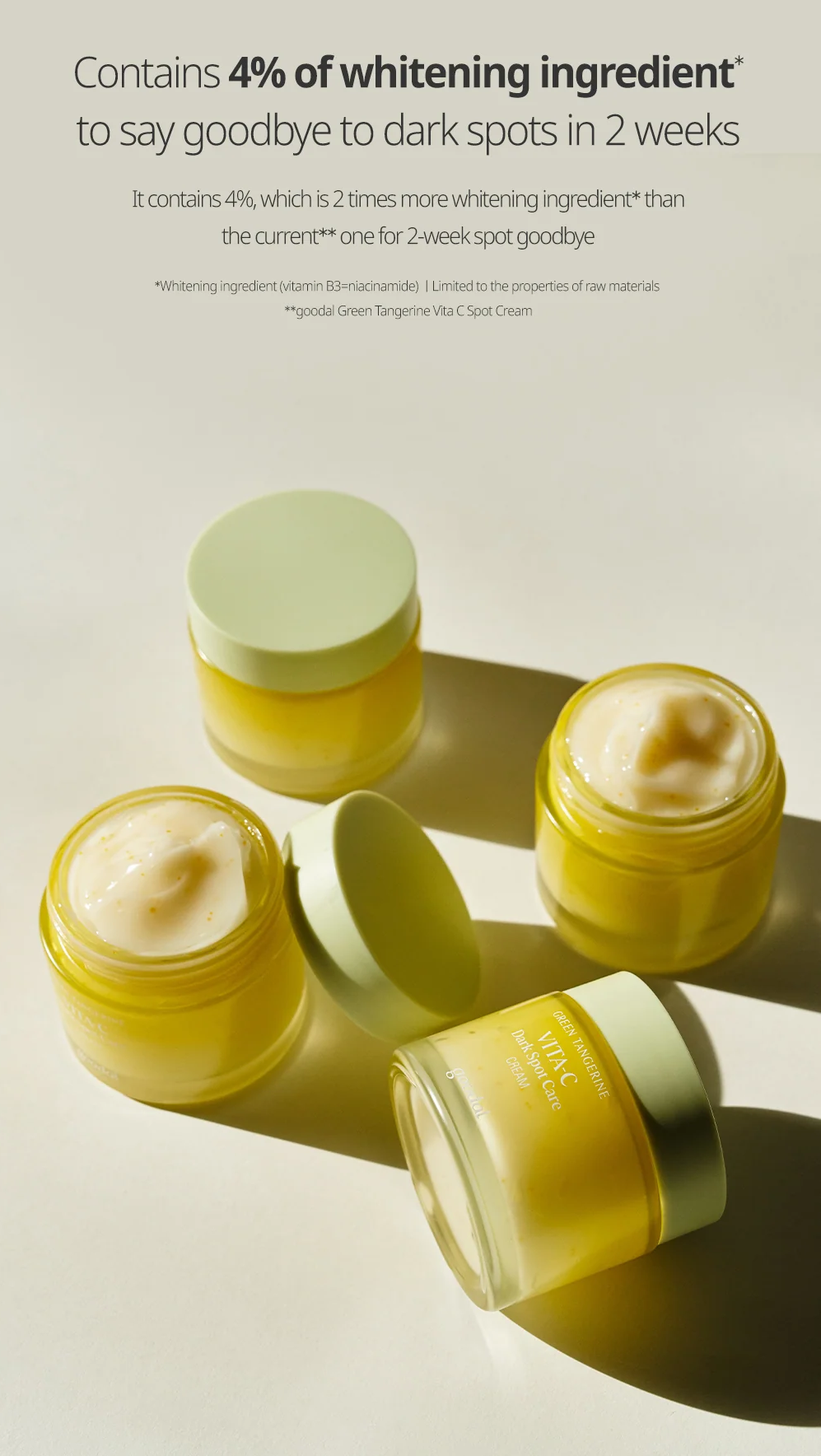 Goodal Green Tangerine Vita C Dark Spot Care Cream