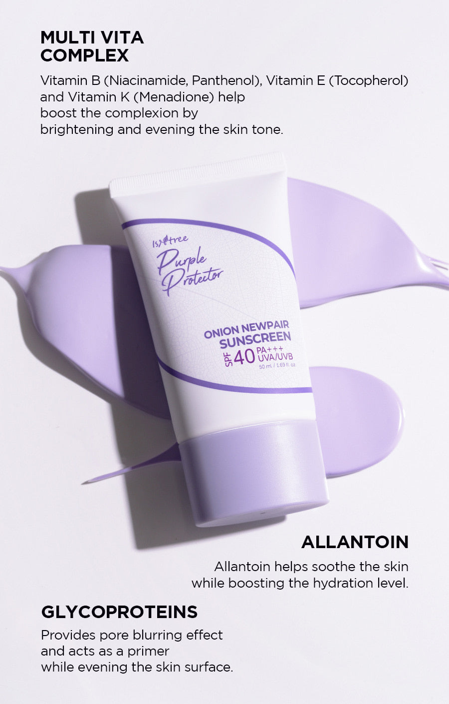 ISNTREE Onion Newpair Sunscreen 50ml