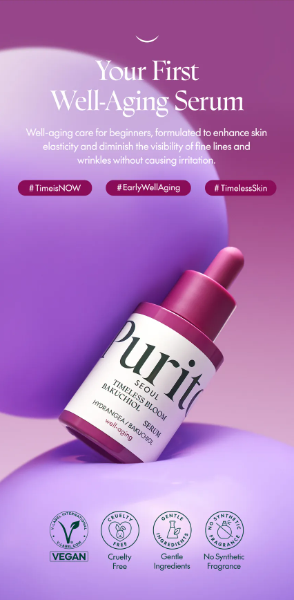 Purito Seoul Timeless Bloom Bakuchiol Serum