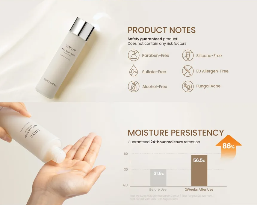 TIRTIR Milk Skin Toner