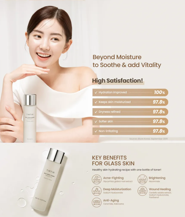 TIRTIR Milk Skin Toner