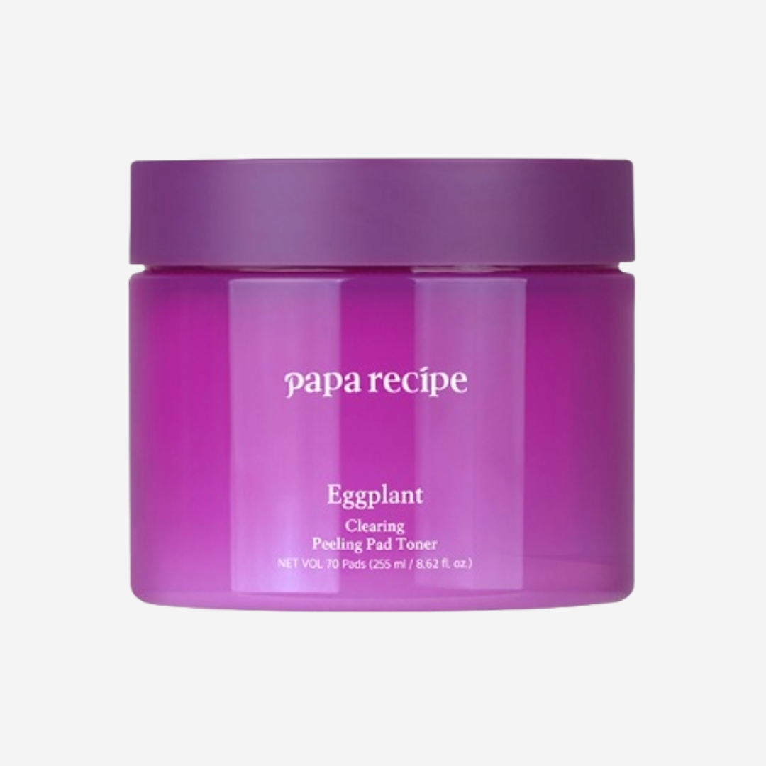 papa recipe Eggplant Clearing Peeling Pad Toner