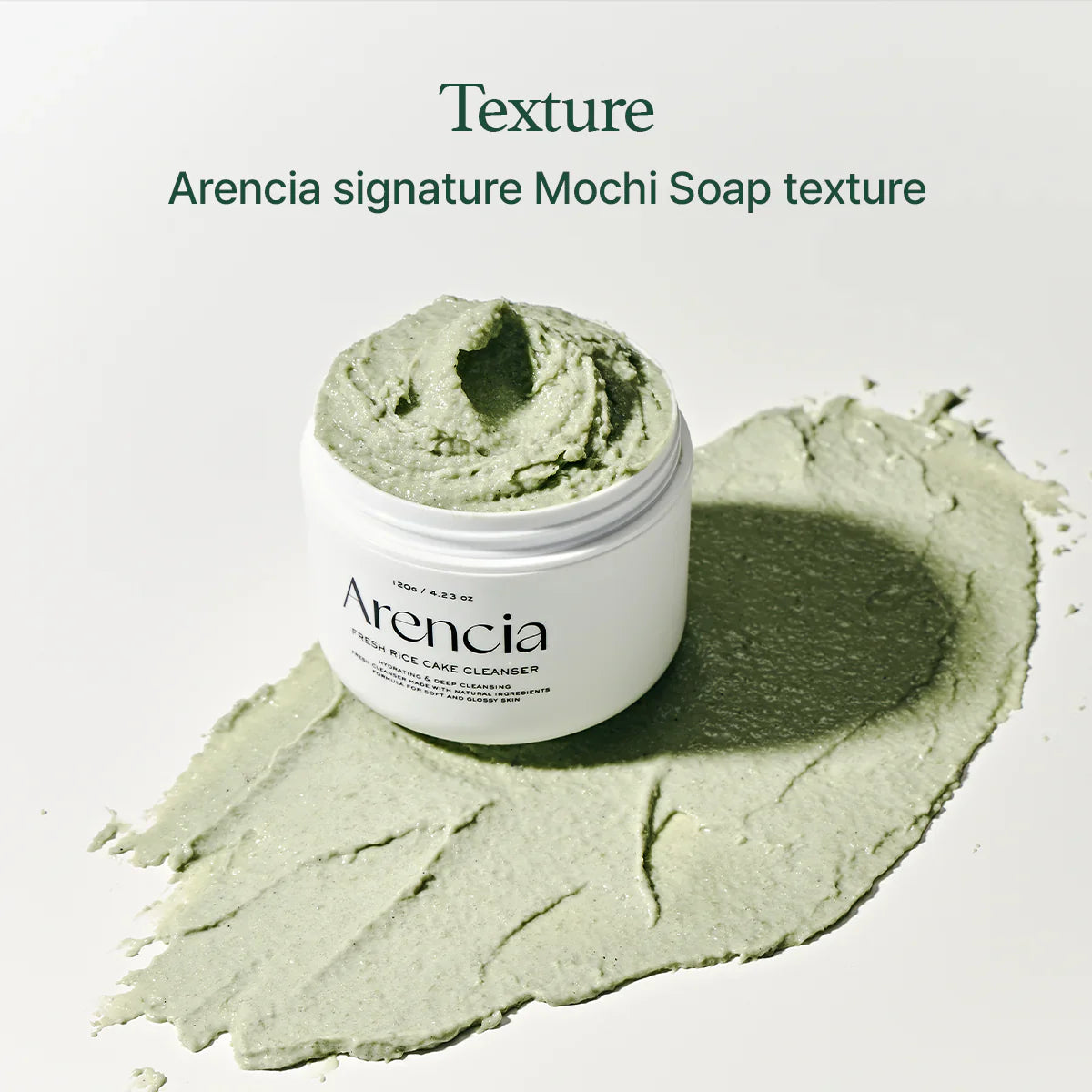 Arencia Fresh Green Rice Mochi Cleanser