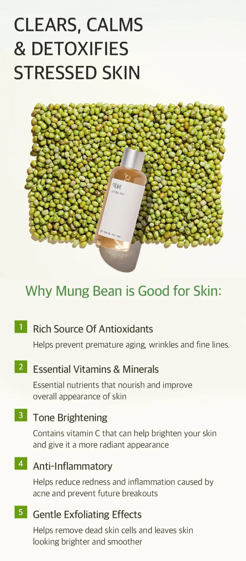 mixsoon Mung Bean Seed Essence 100ml