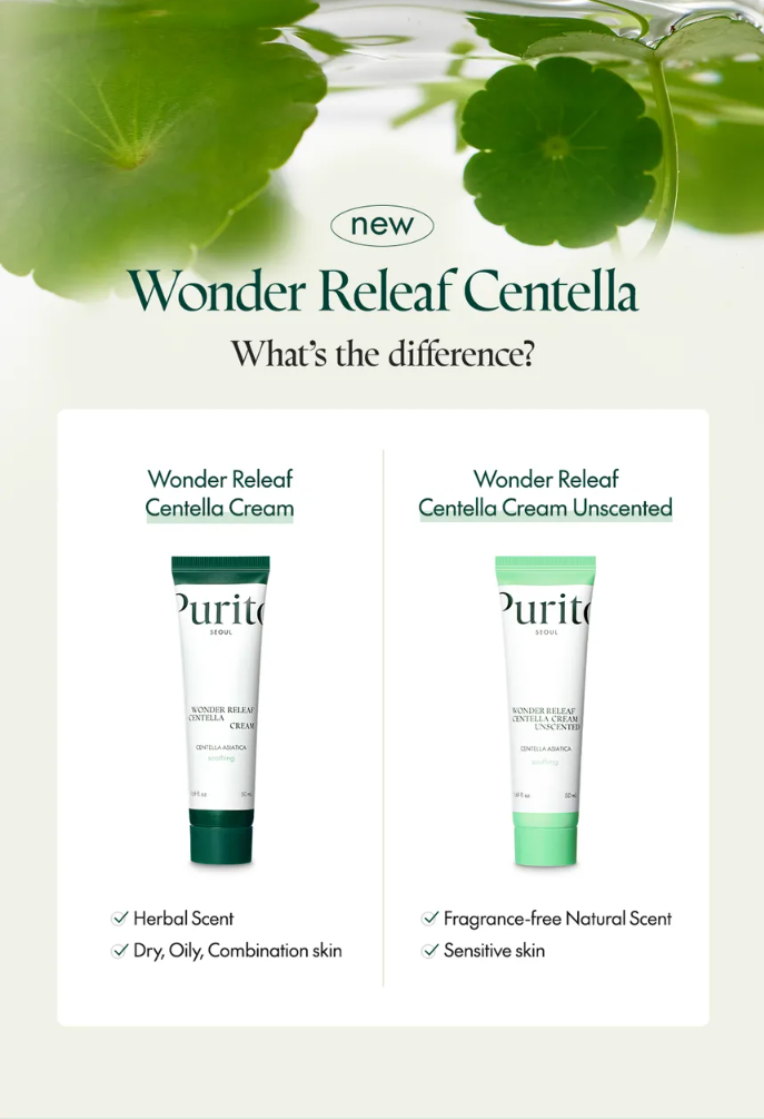 Purito Seoul Wonder Releaf Centella Cream Unscented